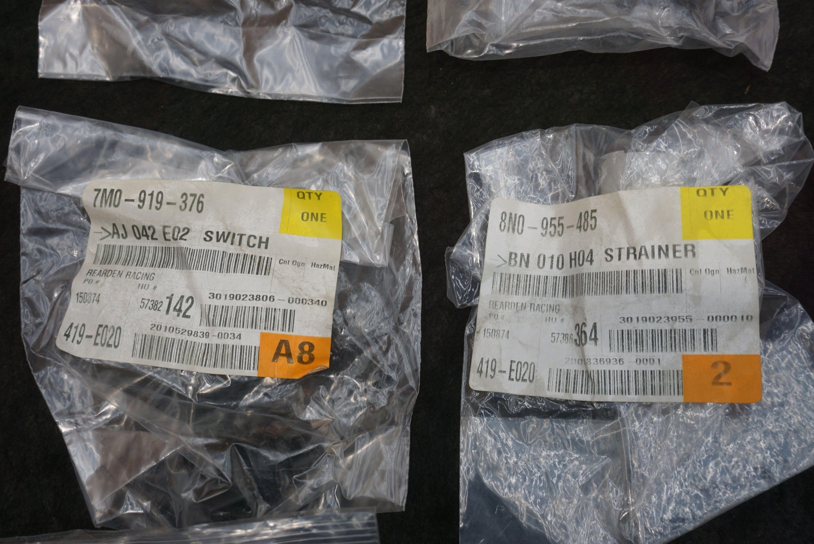 Assorted Miscellaneous Hardware Bolt Nut Screw Bracket Audi R8 GT4 4S 2016-18