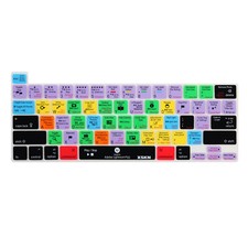 XSKN Lightroom Shortcuts Keyboard Cover Skin for Macbook Pro 13.3"/16" Touch Bar