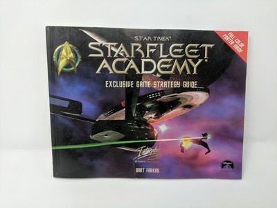 Star Trek Starfleet Academy Exclusive Game Strategy Guide Book 9781576292334 Ebay - 