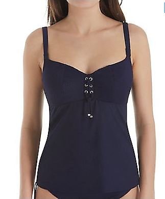 Prima Donna Nikita Water Blue Tankini Swim Top, size US 32 - Afbeelding 1 van 1