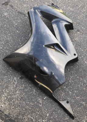 C433 2007 2008 2009 03-09 Honda Interceptor VFR800 Left Side Mid Fairing Cover