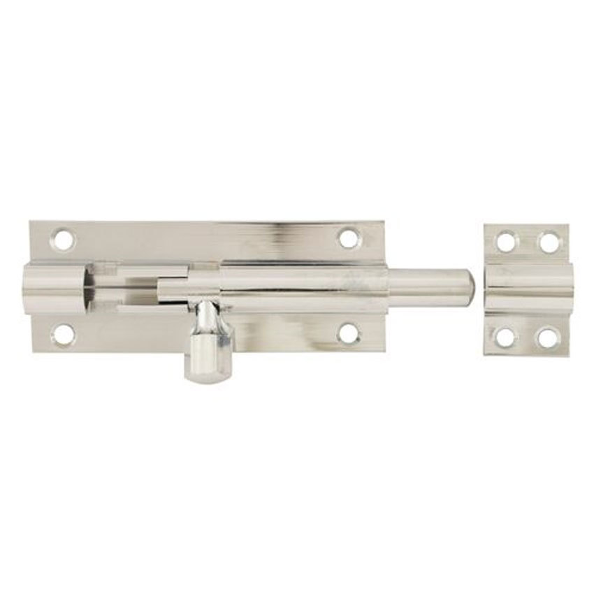 TSS Heavy Duty Straight Barrel Bolt 100mm PC (TSSHBARB4C)