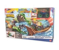 Mattel® HGV14 Hot Wheels Monster Trucks Color Shifters Playset