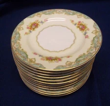 JYOTO CHINA-DESSERT/BREAD PLATE-FAIRMONT PATTERN-OCCUPIED JAPAN-6.25" 10 @ 4.99