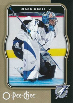 2007-08 O-Pee-Chee #439 MARC DENIS - Tampa Bay Lightning