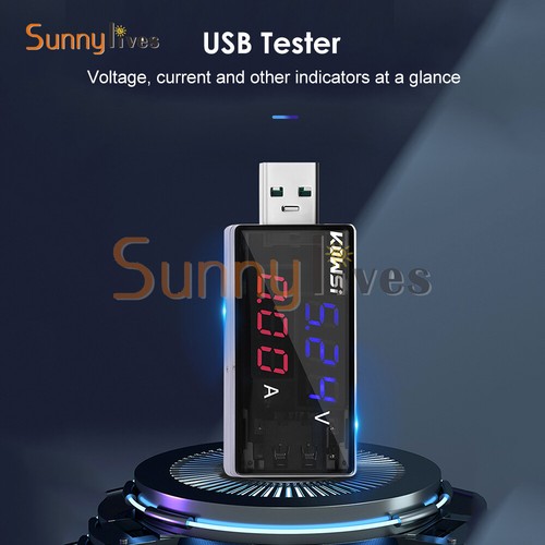 USB Charger Doctor Current Voltage Charging Detector Battery Voltmeter Ammeter - Bild 11 von 12