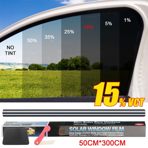 Window Tint Film Roll 20" x 10ft with 5%/15%/25%/35% VLT Car Office&Commercial - Picture 10 of 14
