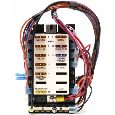 crestliner fish hawk fuse box Boat Breaker Switch Panel 2336996 Fishing Boat Crestliner Fish Hawk