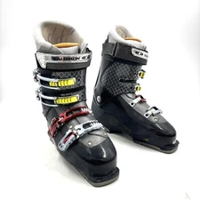 Salomon Performa CX Black Downhill Ski Boots Men's Mondo 27