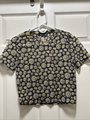 Girls Short Sleeve Shirt, Size Large