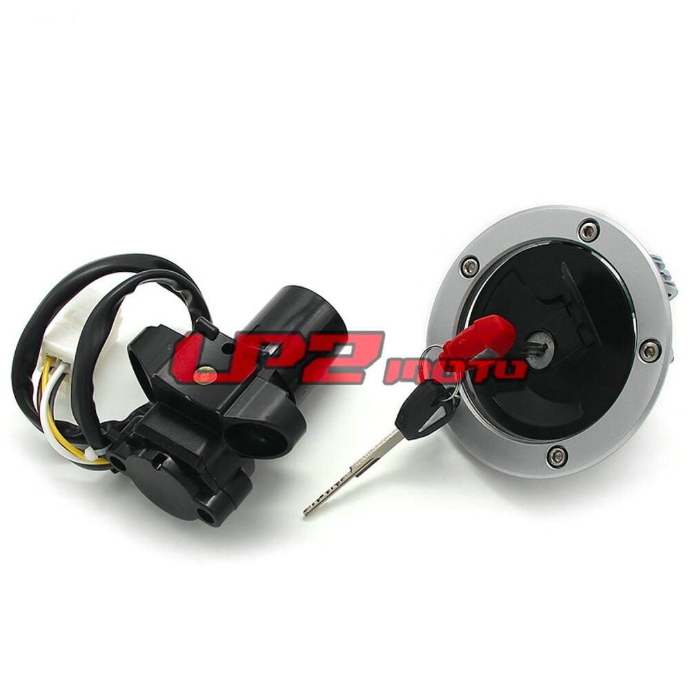 Ignition Switch Fuel Cap Keys Set for Kawasaki ZX1400 Ninja