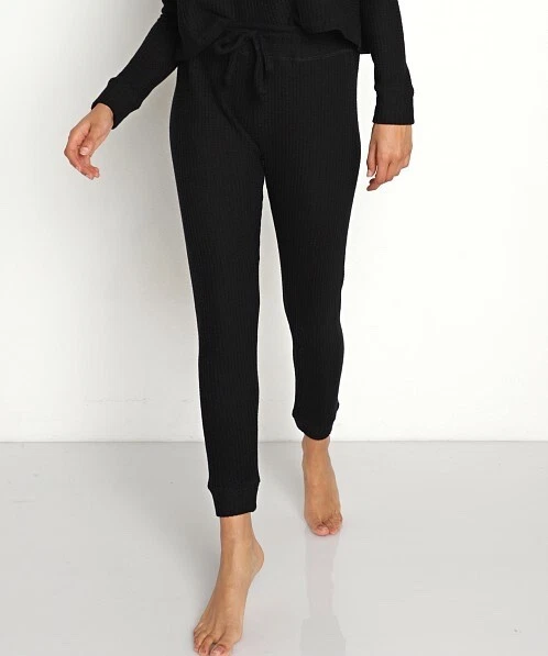 beyond-yoga waffle knit living easy sweatpants