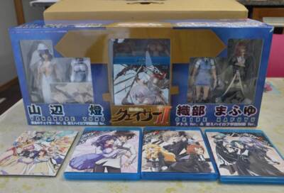 The Qwaser of Stigmata II Director Cut 4 Blu-ray FullPuni Mafuyu Tomo Figure New