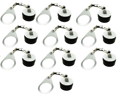 Amphenol Glenair MS3181-12N Mil Spec Dust Cap Protective Receptacle Cover 10 Pcs