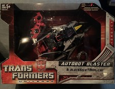 Autobot Blaster And Blockrock Mini-con Transformers Universe 2008 Voyager Class