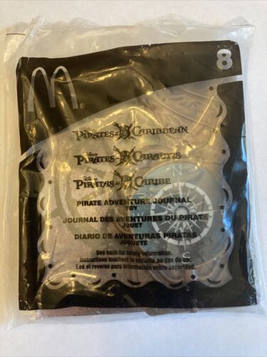 Pirates Of The Carribean Pirate Adventure Journal McDonalds Kids Meal Toy #8... - Picture 1 of 2