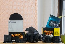 Mint Mamiya Rb 67 Pro with Lenses and Original Boxes