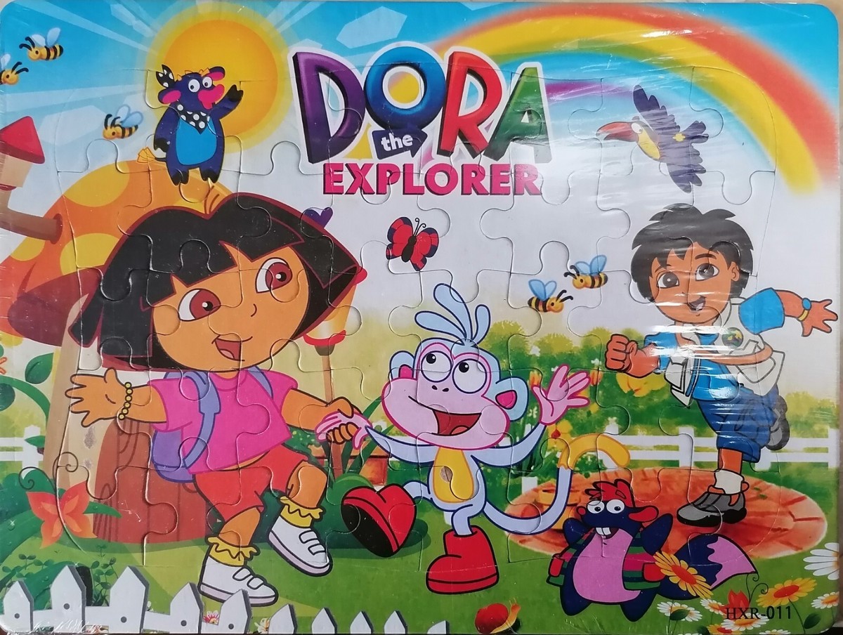 絵画 dora New Dora the Explorer Drawing 40 Pieces Jigsaw Puzzles Best Gifts