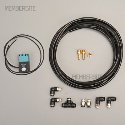 Quick Connect MAC Boost Control Solenoid & Vacuum Fitting Kit For Turbo Vehicles