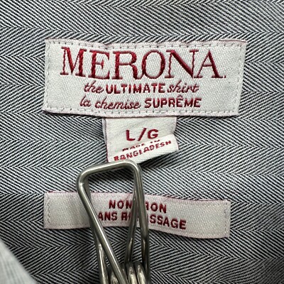merona ultimate dress shirt Merona Men's Dress Shirt S Black Non-Iron Ultimate Shirt