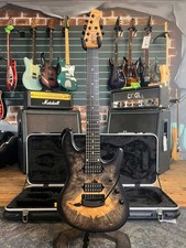 Ernie Ball Music Man Cutlass HH 7 Jason Richardson Buckeye Burl 2019 Electric