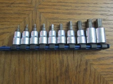 Matco 10 Piece 3/8” Metric Hex Bit Socket Driver Set