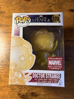 Funko Pop! Vinyl Marvel Doctor Strange Translucent Target Ex #173 DAMAGED
