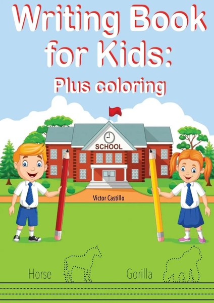Victor I. Castillo | Writing Book For Kids Plus Coloring | Taschenbuch (2020)-image