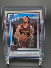 2024-25 Panini Donruss - Rated Rookie Jaylon Tyson #206 Holo Winter (RC)