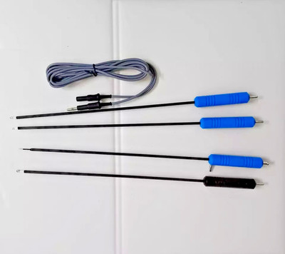 Laparoscopic  J-L Hook Spatula Aspiration Forceps Needle Instrument kit 5mm 5pc