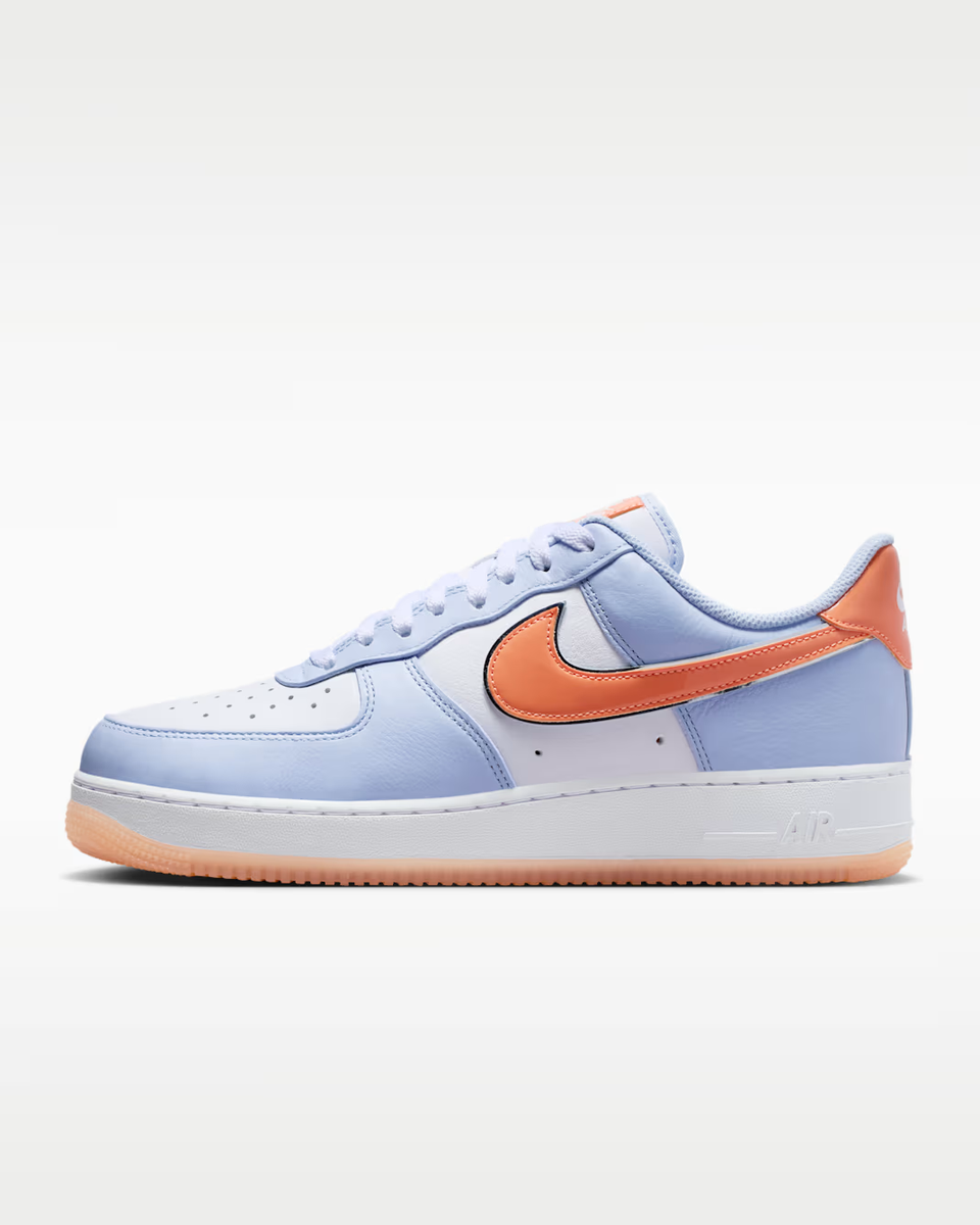 Nike Air Force 1 Low 'Hydrogen Blue Orange Frost' (IR1980-407