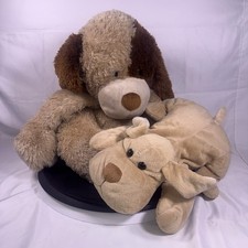 LOT 2 Toys R Us Sammy Puppy Dog 14  Alley Sammie 2009 Floppy Hound Dog Floppy 18  