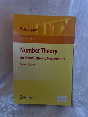 Number Theory: An Introduction to Mathematics (Universitext) An Introduction to 