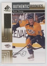 2011 SP Game Used Edition Authentic Rookies Gold 40/50 Ryan Thang Rookie RC nr2