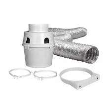 Everbilt 4 in. x 5 ft. Indoor Dryer Vent Kit w/ Flexible Duct 612928 - TDIDVKHD6