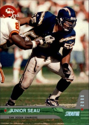 2000 Stadium Club #98 Junior Seau - FB