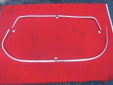 Alfa Romeo 1971-74 Gtv Used Original Glue In Windshield Chrome Trim 4 Clips