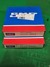 SKF 6021-2RS1 Rubber Sealed Deep Groove Ball Bearings 105x160x26mm X 2
