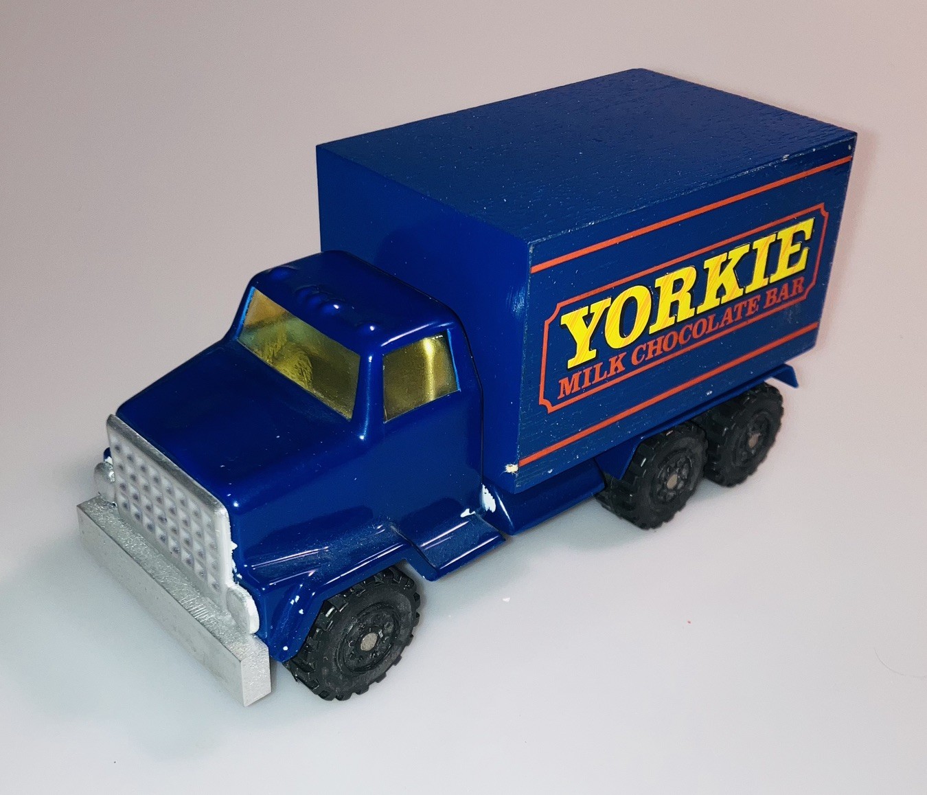 Vintage Dinky Toy 59002 Container Truck YORKIE Bar - very scarce 1980 prototype