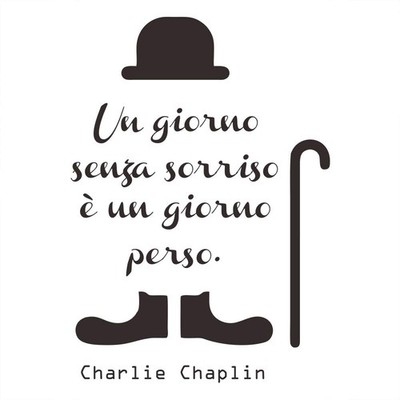 Wandtattoo Sprüche und Zitate ''Un giorno senza un sorriso è un giorno perso'' ...