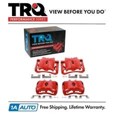 TRQ Performance Brake Caliper Set Performance Fits Cadillac Chevrolet GMC