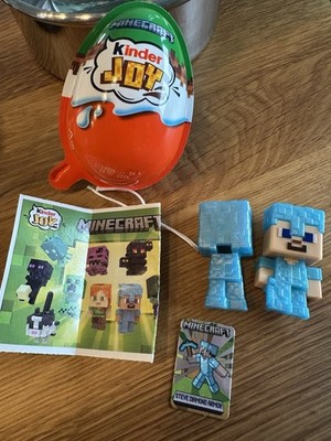   Kinder Joy MINECRAFT 2026* Steve Diamond Armour VC314 NEU  