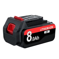 Replace Battery For Black and Decker 20v Max 8 Ah LBXR20 Cordless Power Tool