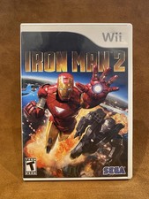 Iron Man 2 (Nintendo Wii, 2010) CIB COMPLETE - TESTED - SHIPS FAST!