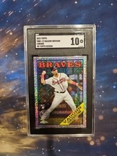 2023 Topps Series 1  1988 Topps Chrome Silver  Vaughn Grissom #T88C-13 RC SGC 10