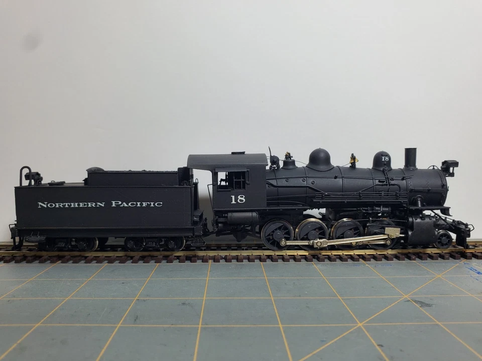 Northern Pacific 2-8-0 Y-1 Class - HO Scale Brass Locomotive - Pacific Fast Mail - Image 2 of 4