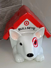 Target Bullseye Dog Cookie Jar
