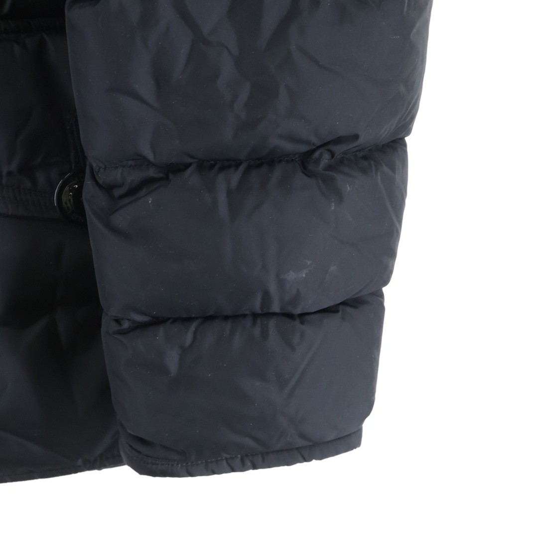 MONCLER 18aw CLUNY Cranny Emblem Logo Fur Hooded Zip Up Down Jacket Black Used 5 thumbnail 3