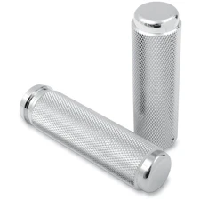 Pingel Chromed Billed Knurled Grips - 62197