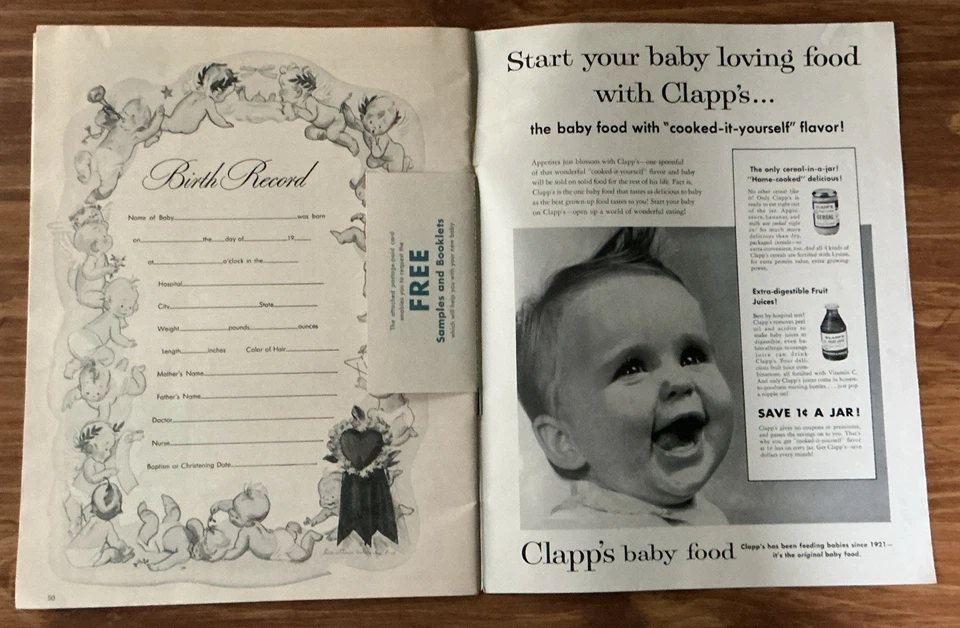 Baby Care Manual published by Parent’s Magazine, First Year’s Record Chart 1959  - Image 4 of 4